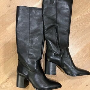 Vince Camuto Black Heeled Boots